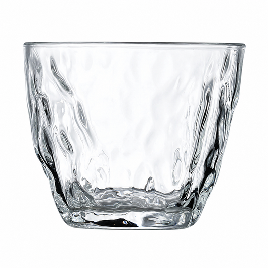 Textured Glass Cup