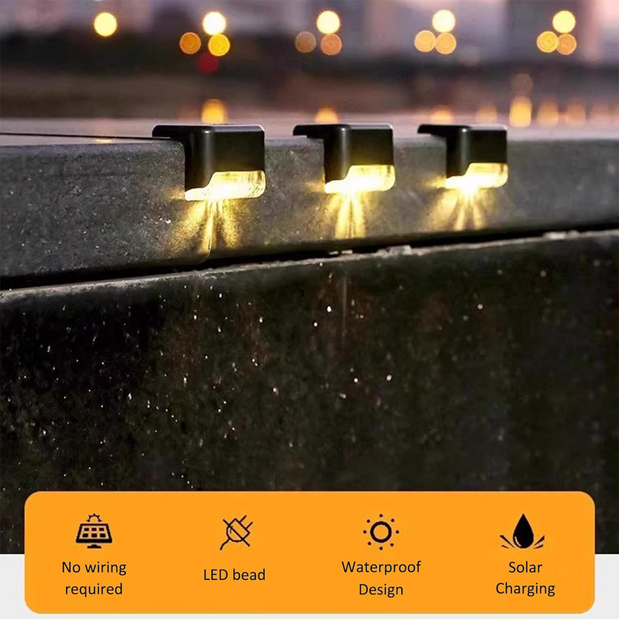 🔥Last Day Buy 4 Get 8 Free $3.99 Each 🔥 Solar Deck Lights –Waterproof LED detail image 6