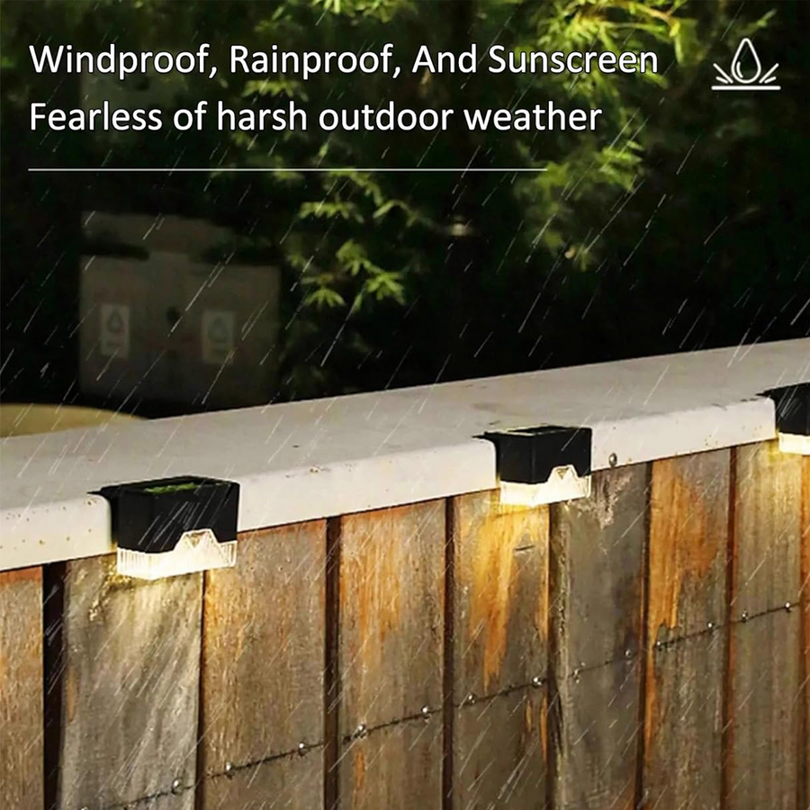 🔥Last Day Buy 4 Get 8 Free $3.99 Each 🔥 Solar Deck Lights –Waterproof LED detail image 3