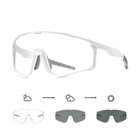 C13 Glossy White / Clear Photochromic