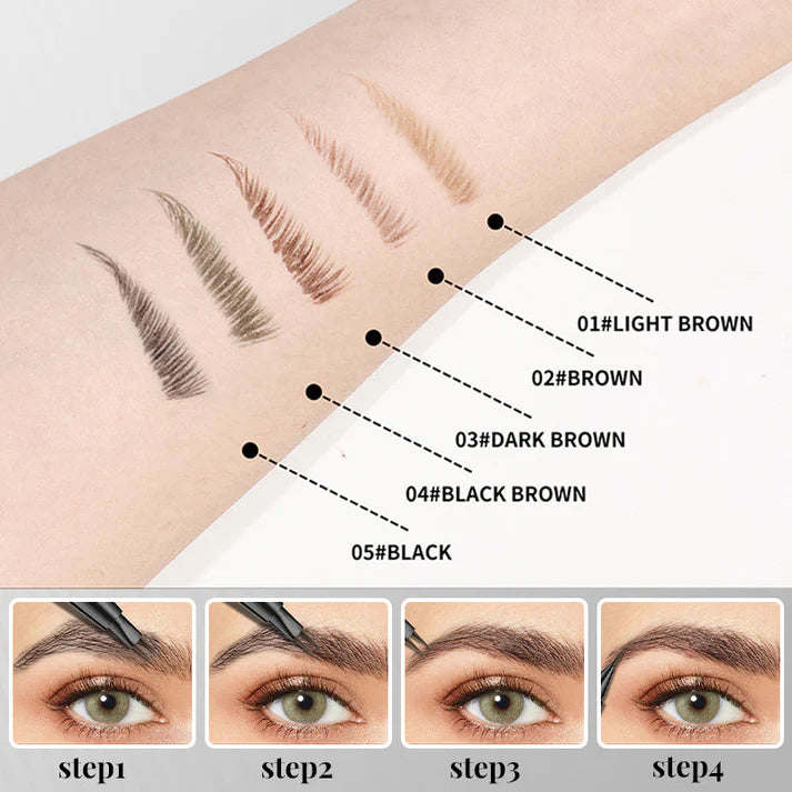 🎁 Last Day Buy 1 Get 1 Free$12.99 Each 🔥 4D Brow Pen – Natural, perfect eyebrows & eyeliner that lasts all day! 💖