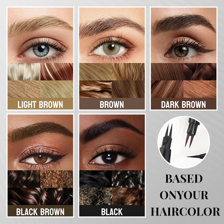 🎁 Last Day Buy 1 Get 1 Free$12.99 Each 🔥 4D Brow Pen – Natural, perfect eyebrows & eyeliner that lasts all day! 💖
