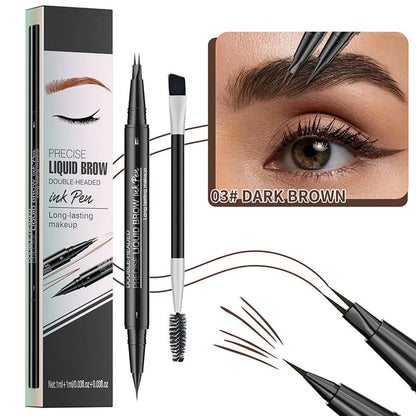 🎁 Last Day Buy 1 Get 1 Free$12.99 Each 🔥 4D Brow Pen – Natural, perfect eyebrows & eyeliner that lasts all day! 💖
