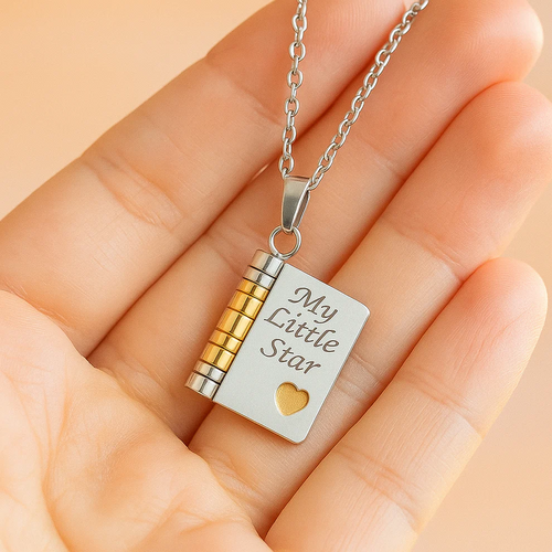 50% OFF🔥 LAST DAY SALE!⏰My Little Star Necklace - The Warmest Gift for My Daughter🎁